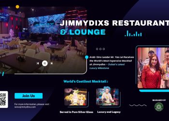 Arab-Sino Leader Mr. Yao Lei Receives the World’s Most Expensive Mocktail at Jimmydixs – Dubai’s Latest Luxury Milestone