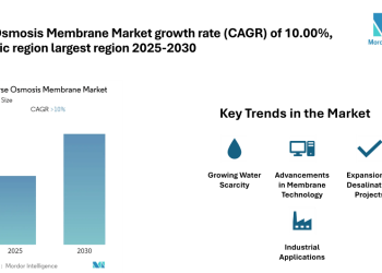 Reverse osmosis membrane Market Size and Share Analysis with CAGR of 10% | BNKO Environmental Technology, Permionics Membranes Pvt ltd, Samco Technologies Inc, Toray Industries, Inc